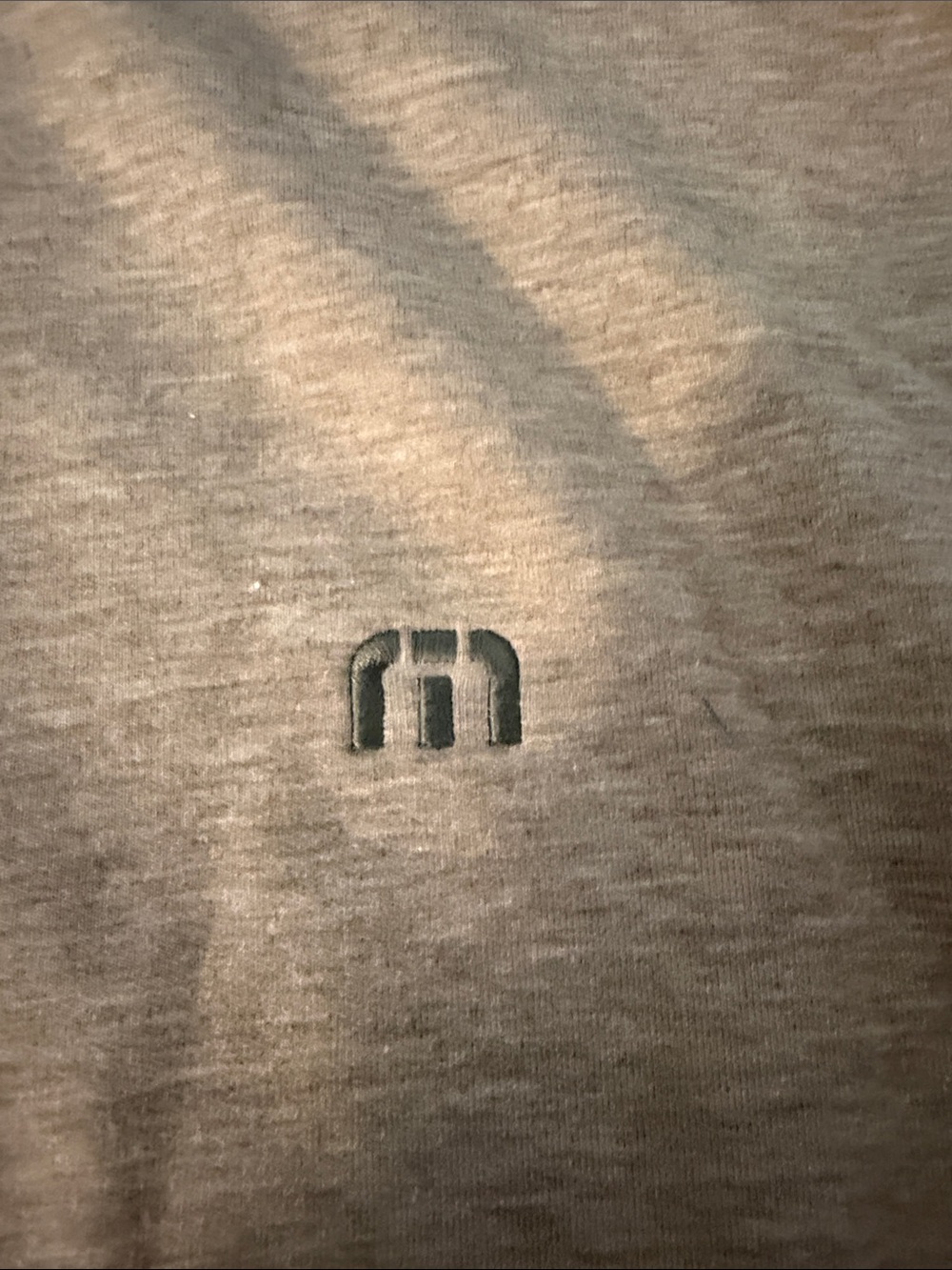 NWT Travis Mathew Men's Taupe Quarter-Zip Pullover - Picture 3 of 5